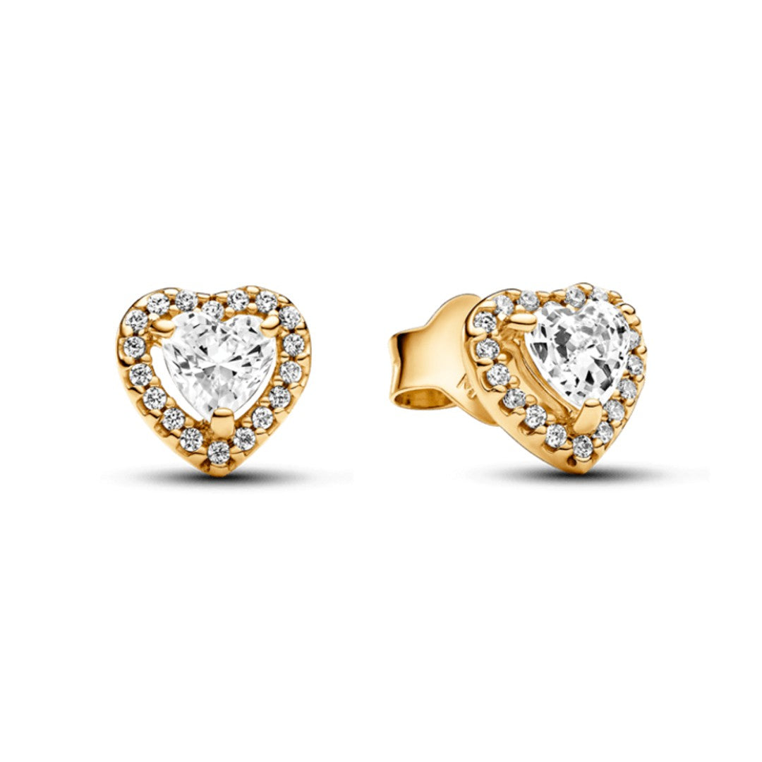 Pendientes Corazón Dorado