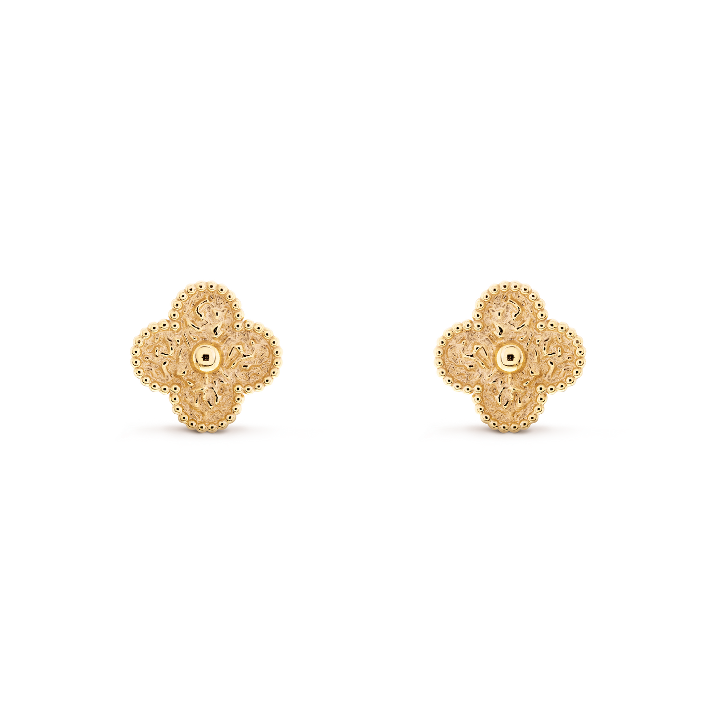 Pendientes Trébol Dorados