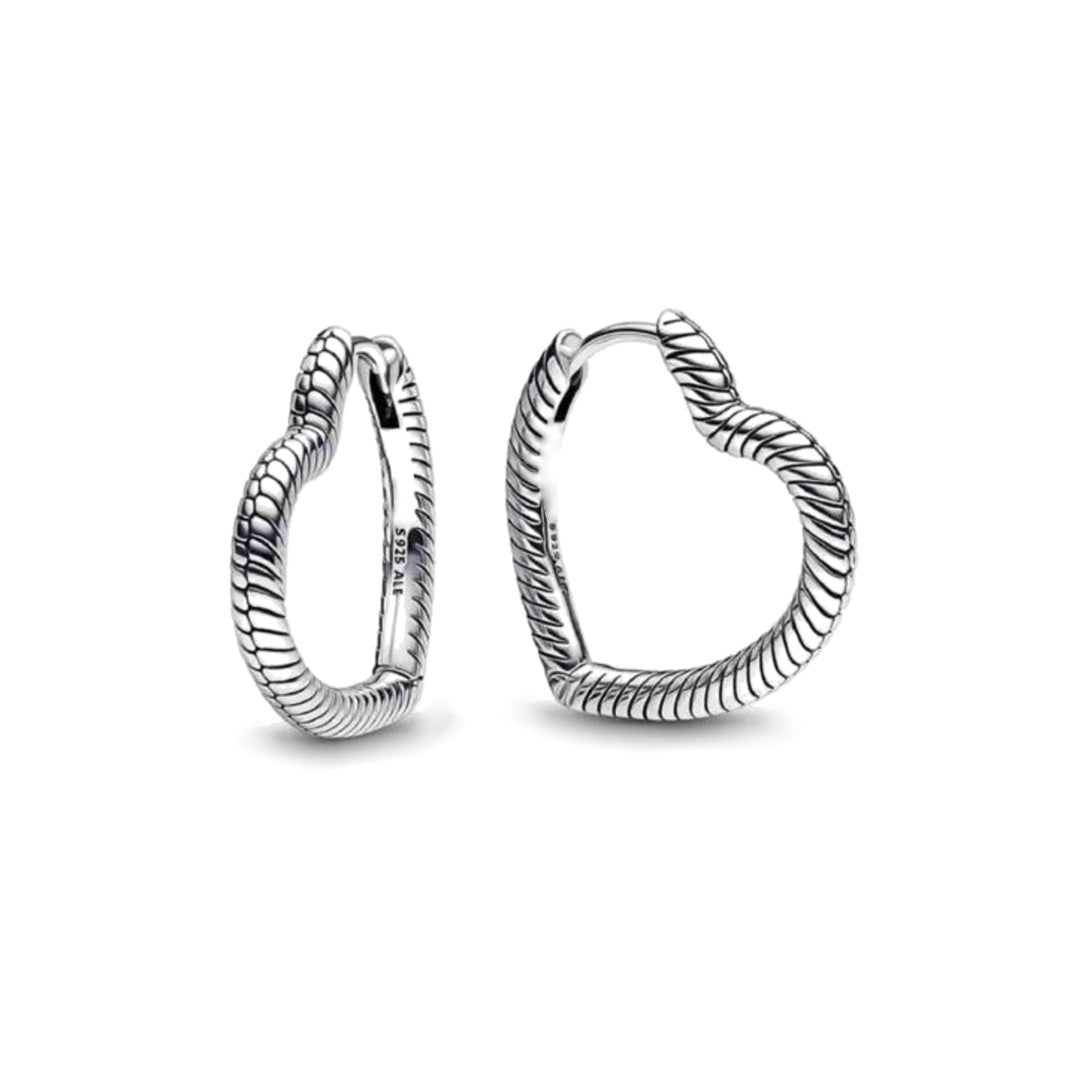 Pendientes Aro Corazón