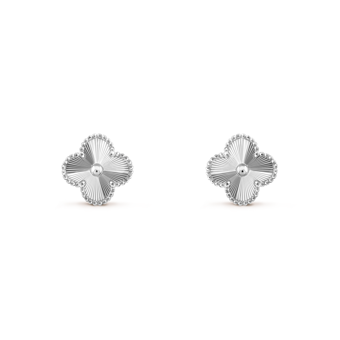 Pendientes Trébol Plata