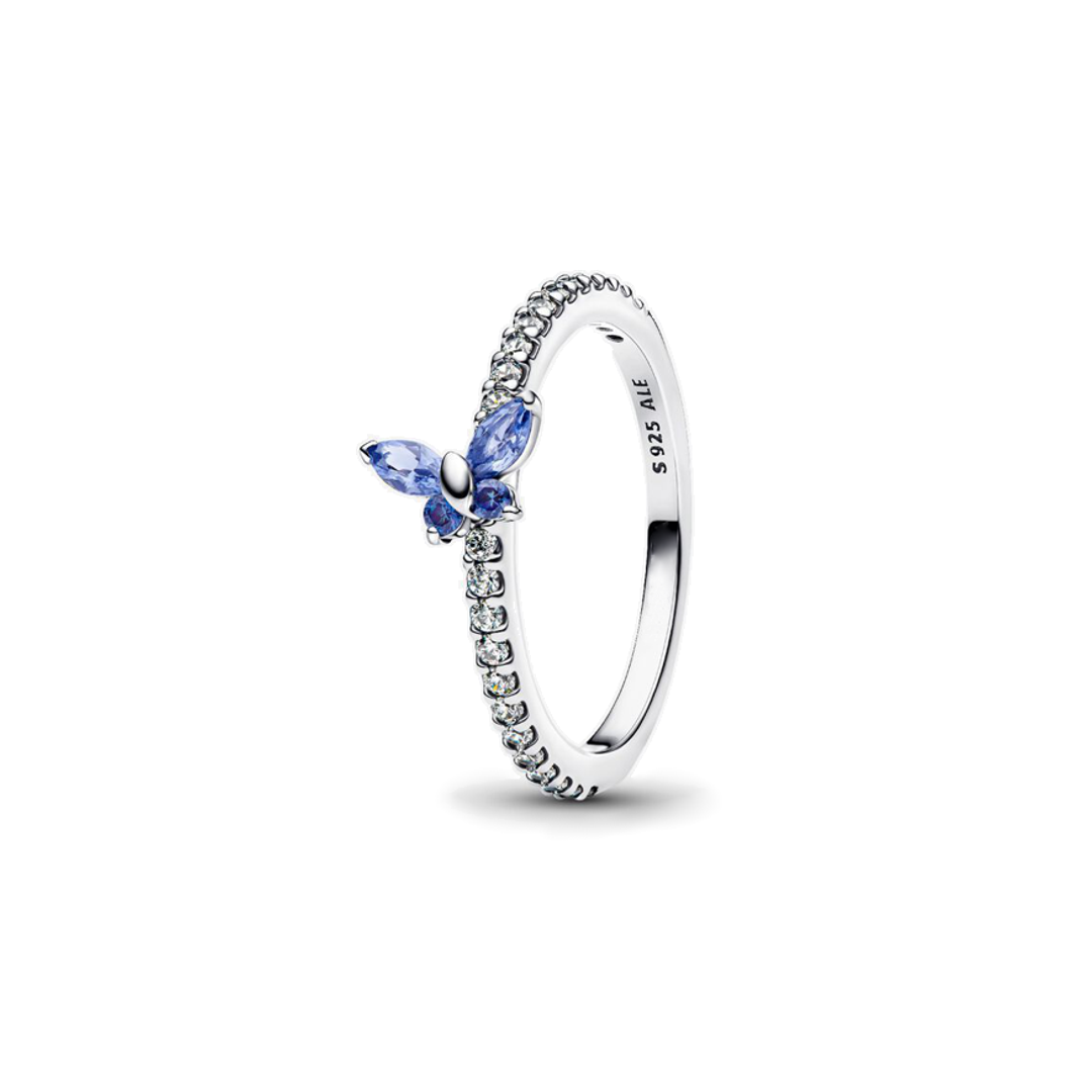 Anillo Mariposa Azul