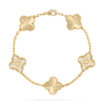 Pulsera Trébol Dorada