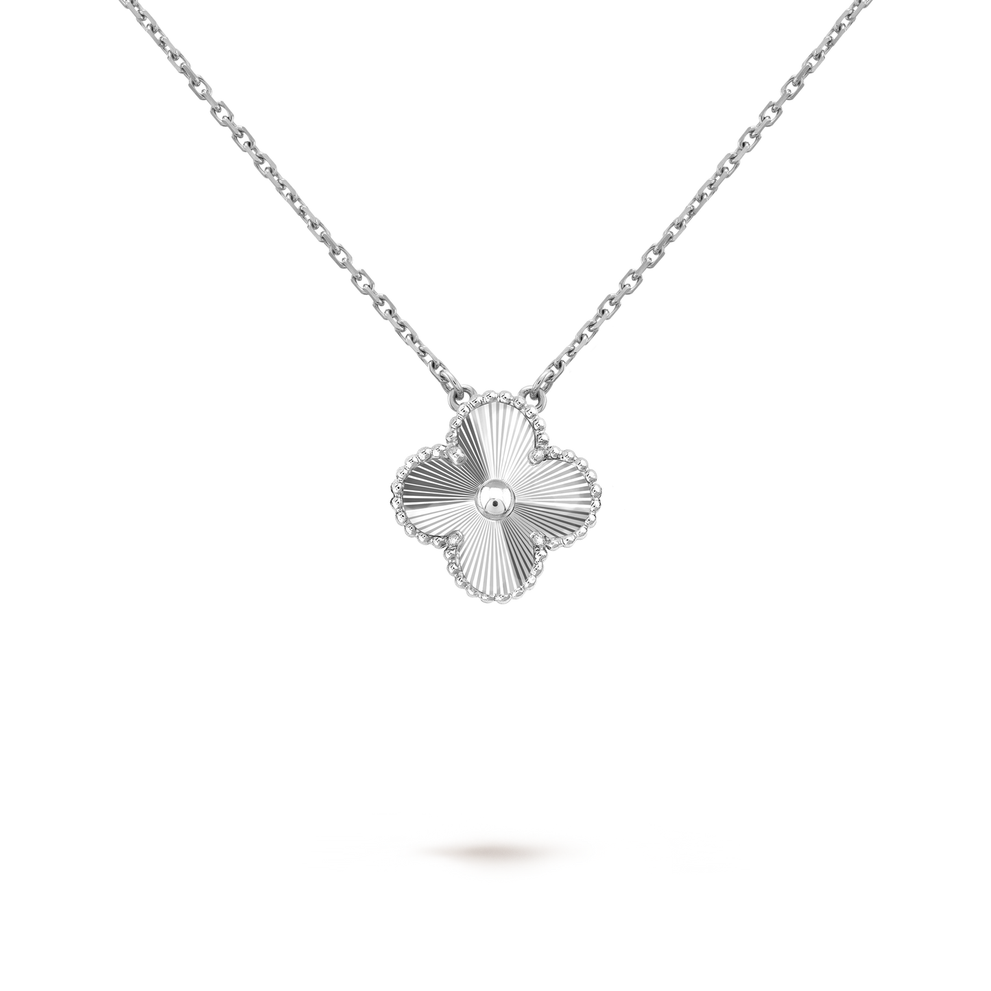 Collar Trébol Plata