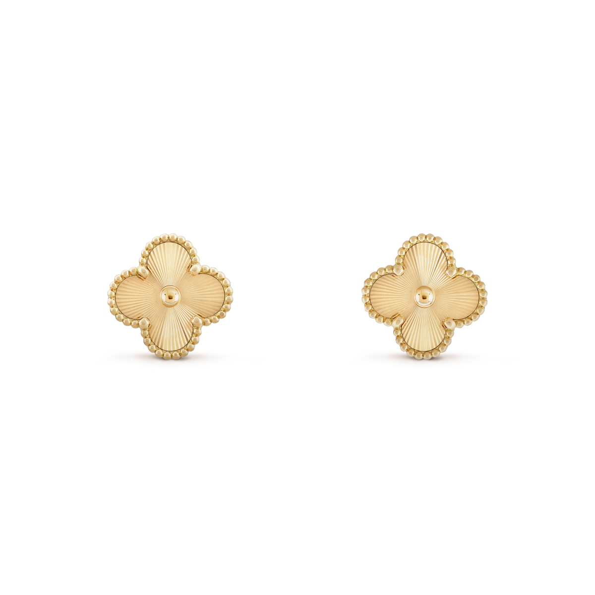 Pendientes Trébol Dorado