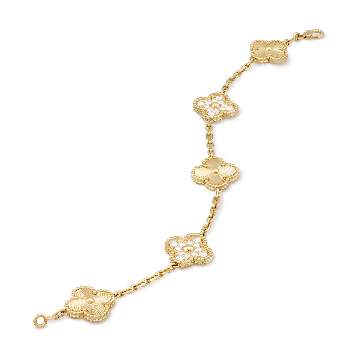 Pulsera Trébol Dorada