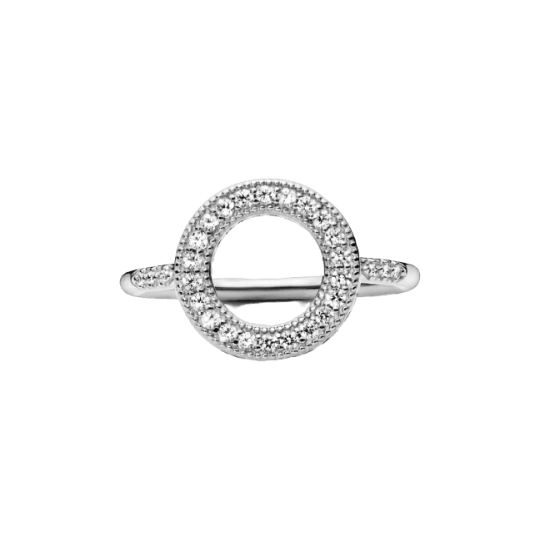 Anillo Clásico Rosca Corazones