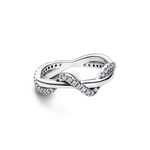 Anillo Ola Entrelazado