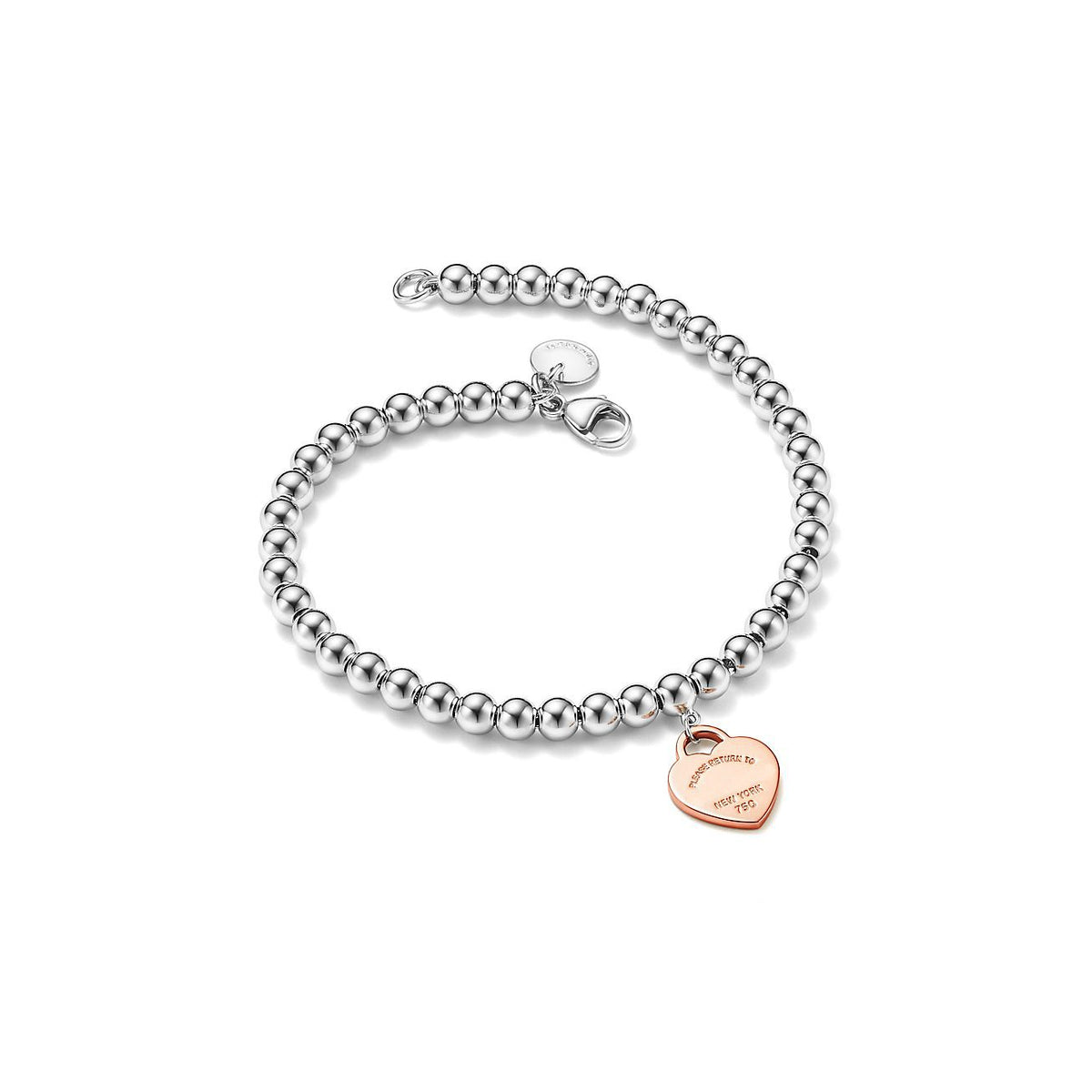 Pulsera Corazón Rosado