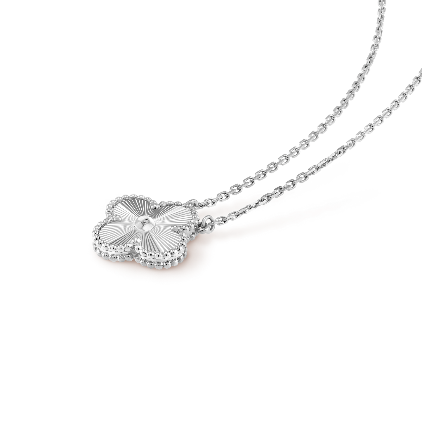Collar Trébol Plata