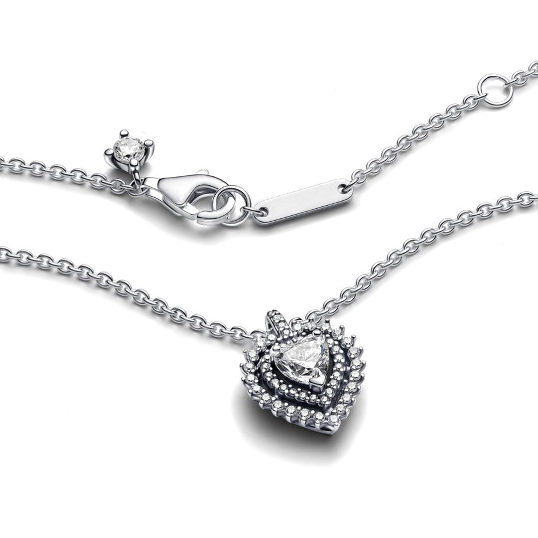 Collar Corazón Full Zirconias