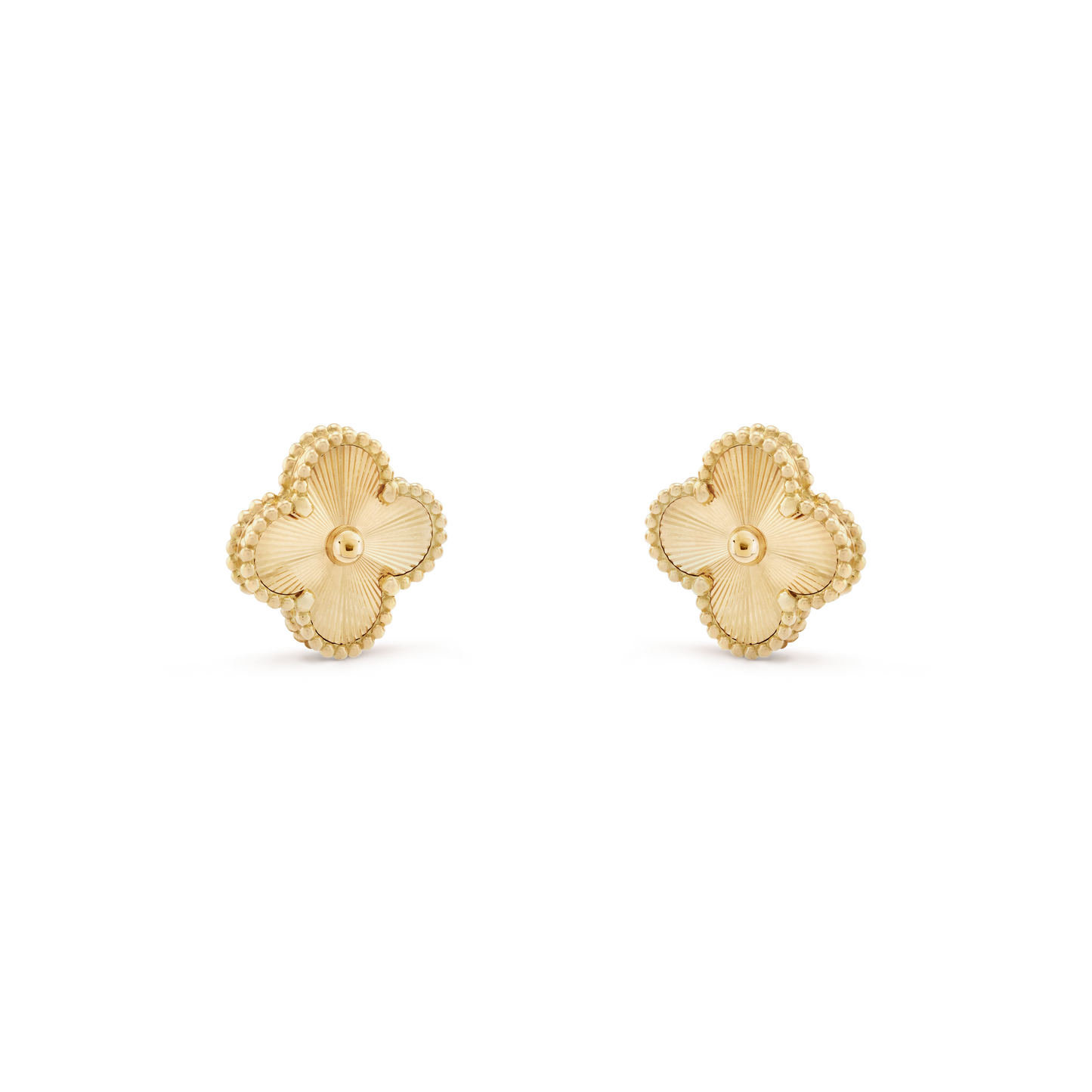 Pendientes Trébol Dorado