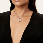 Collar Lock Plateado