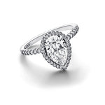 Anillo Gota Zirconia