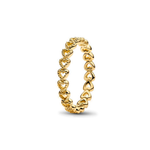 Anillo Banda de Corazones