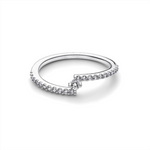 Anillo Abierto Brillante