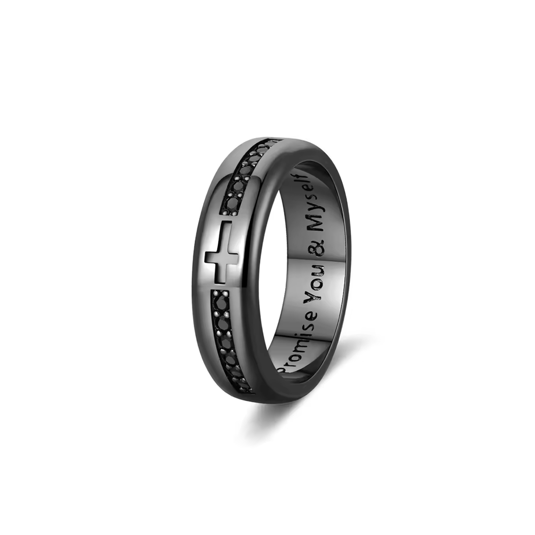 Anillo de Oración Negro