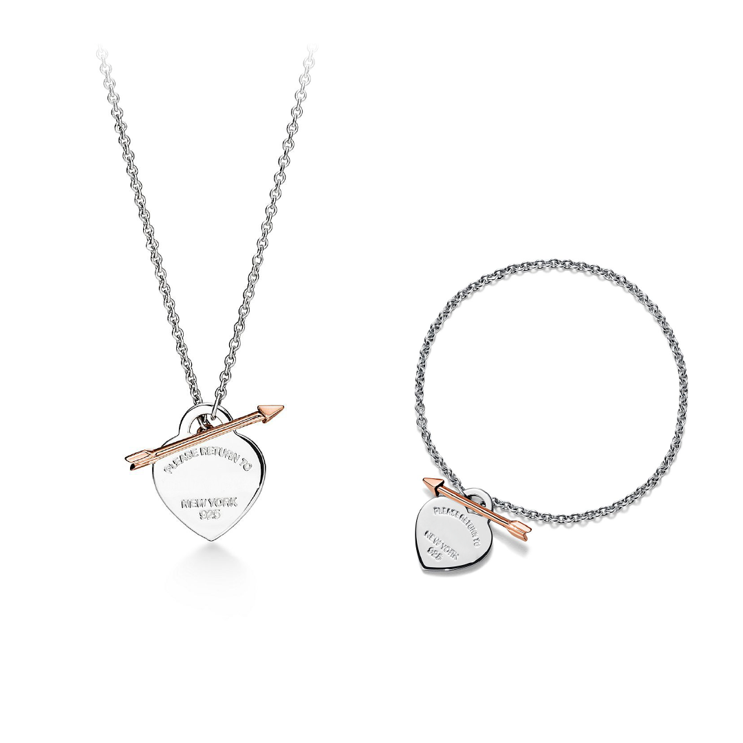 Kit 2 en 1 Corazón Flecha Rosada