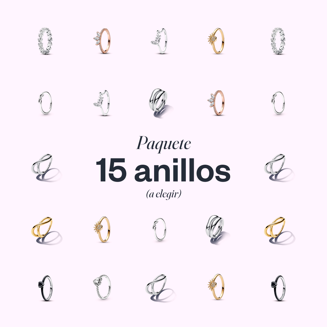 Paquete 15 anillos PND (a elegir)