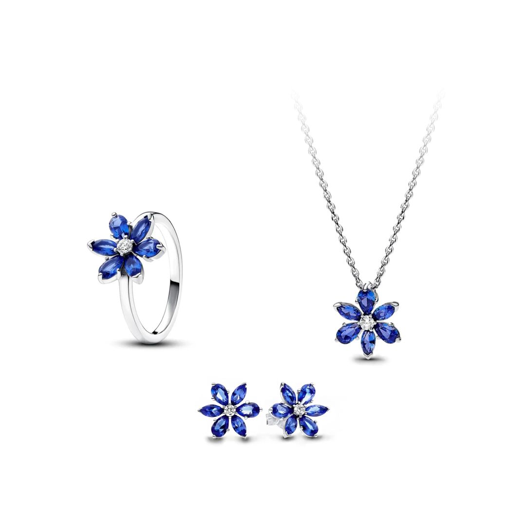 Kit 3 en 1 Flor Azul