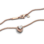 Collar Corazón Rosado