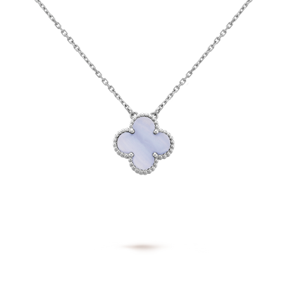 Collar Trébol Violeta