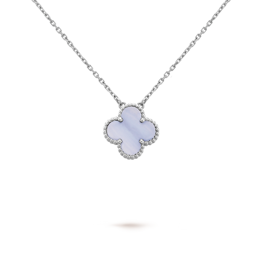 Collar Trébol Violeta