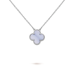 Collar Trébol Violeta