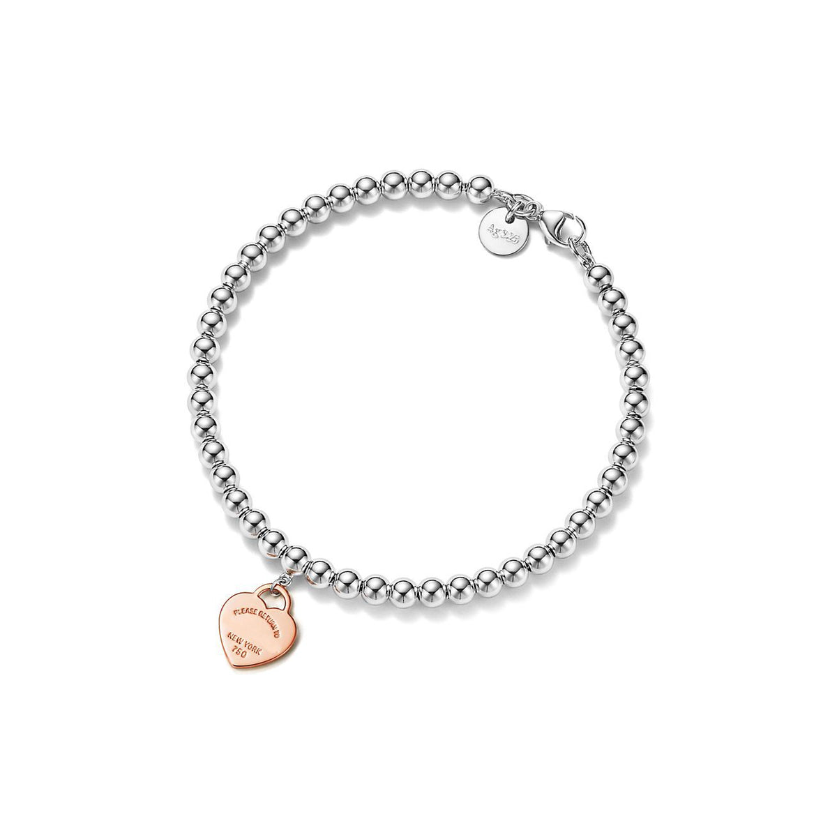 Pulsera Corazón Rosado