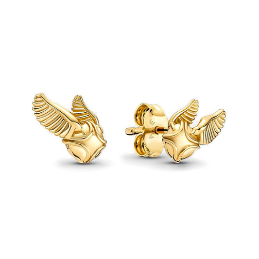 Pendientes Snitch Dorada