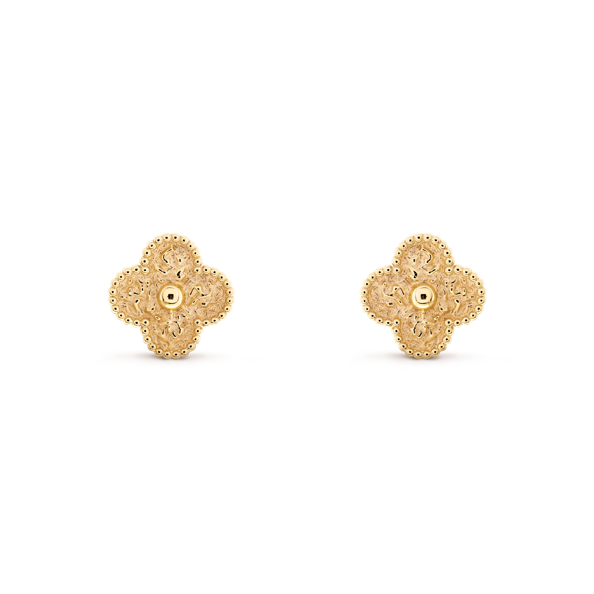 Pendientes Trébol Dorados