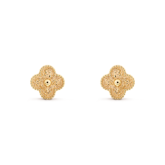 Pendientes Trébol Dorados