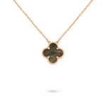 Collar Trébol Rosado