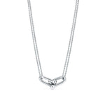 Collar Eslabones Plateado
