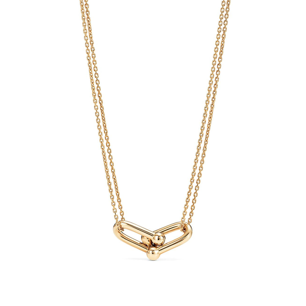 Collar Eslabones Dorados