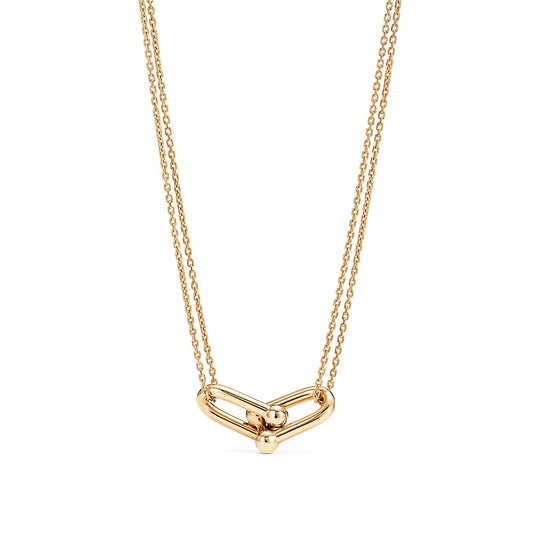 Collar Eslabones Dorados