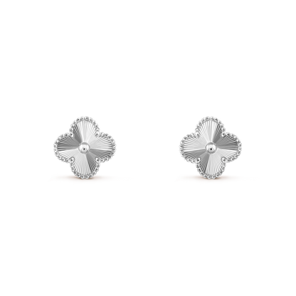 Pendientes Trébol Plata