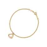 Pulsera Corazón Dorado