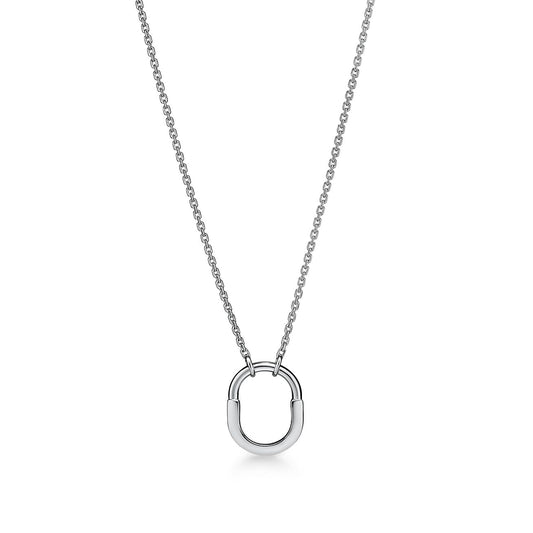 Collar Lock Plateado
