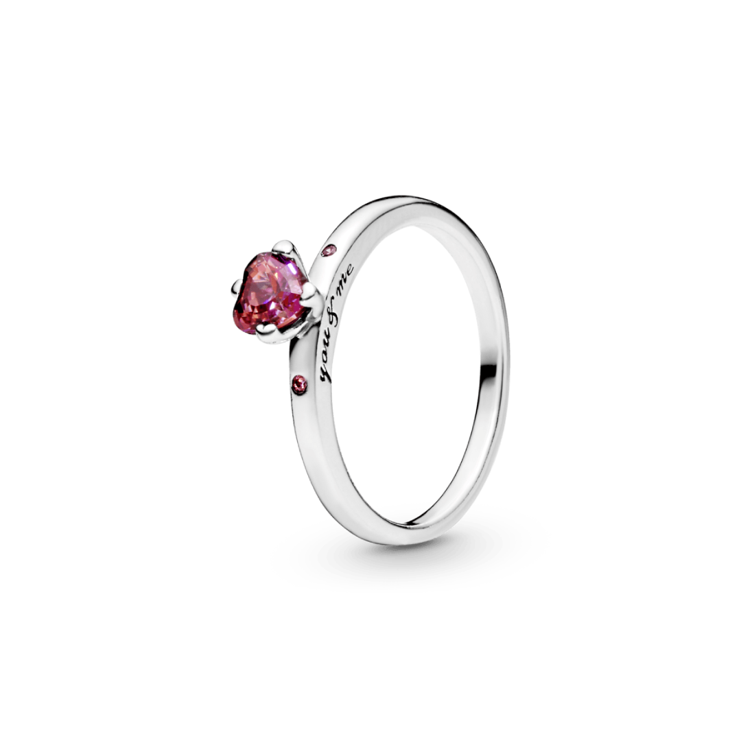 Anillo Corazón Reluciente