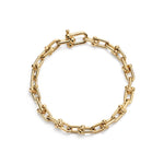 Pulsera Full Eslabones Dorados