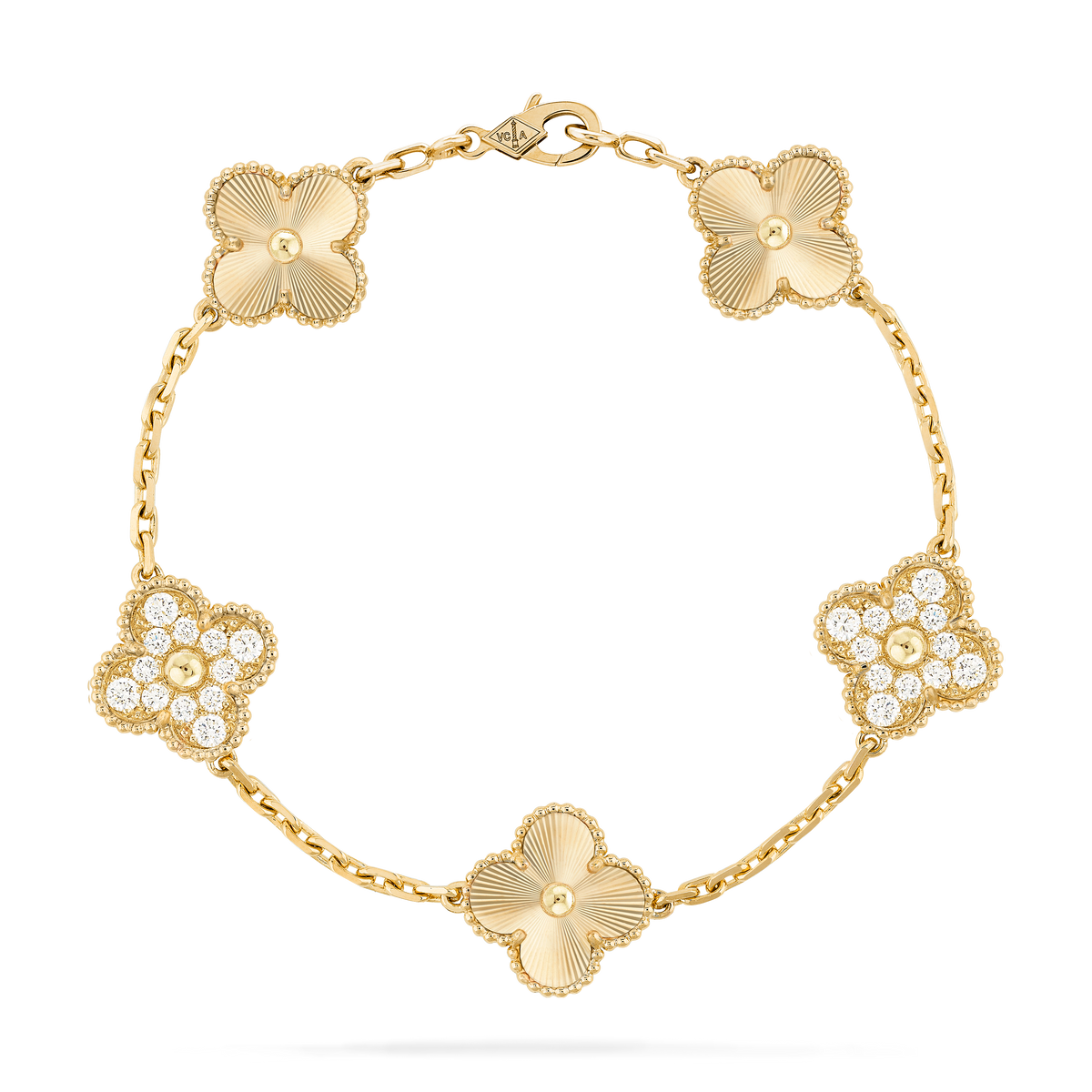 Pulsera Trébol Dorada