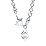 Collar Corazón Pasador