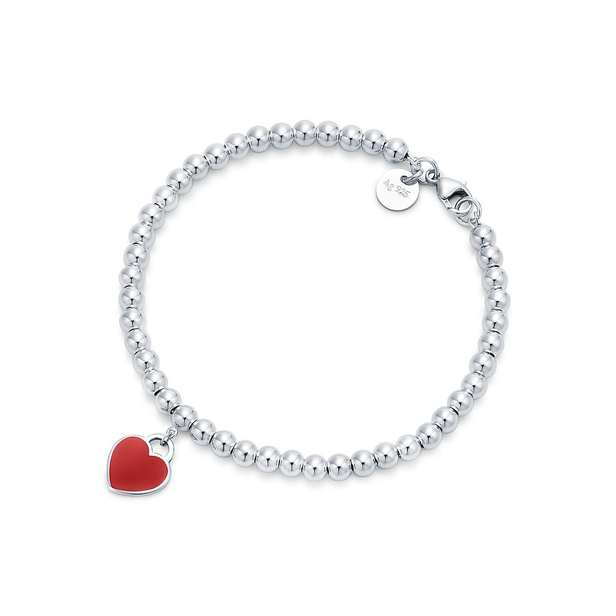 Pulsera Corazón Rojo