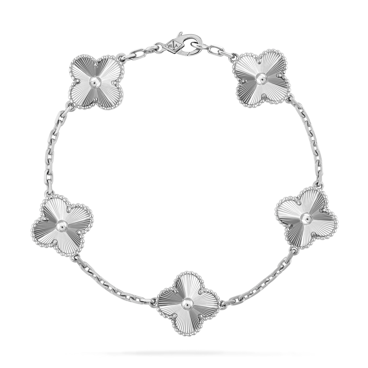 Pulsera Trébol Plata