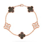 Pulsera Trébol Rosada