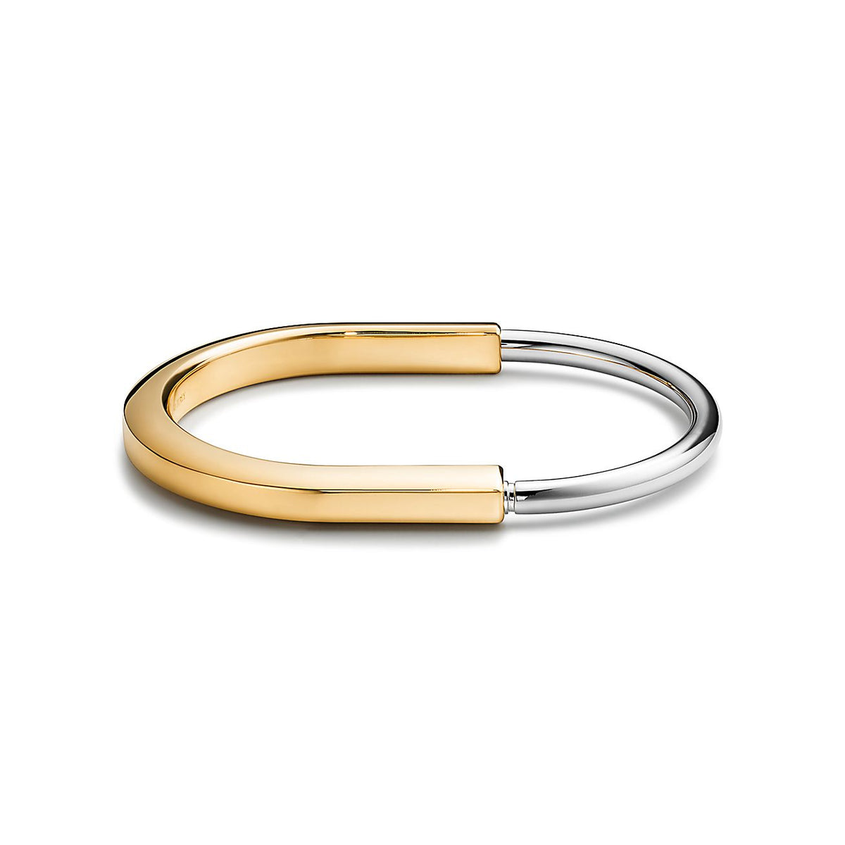 Pulsera Lock Dorado Plata
