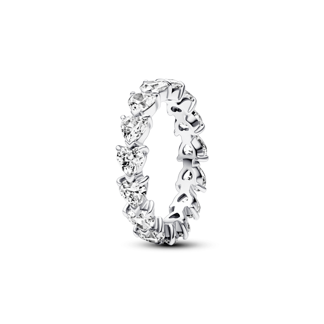 Anillo Fila Corazones