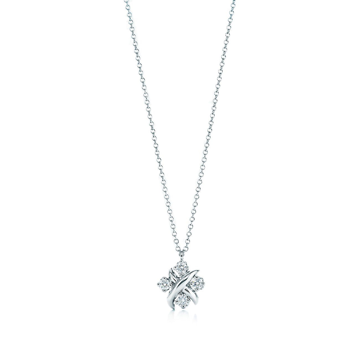 Collar Lynn Plateado