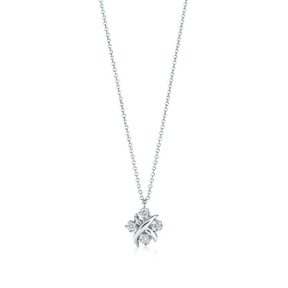 Collar Lynn Plateado