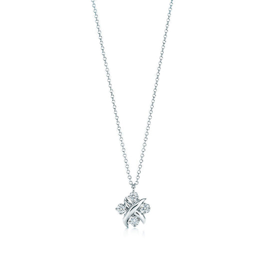 Collar Lynn Plateado